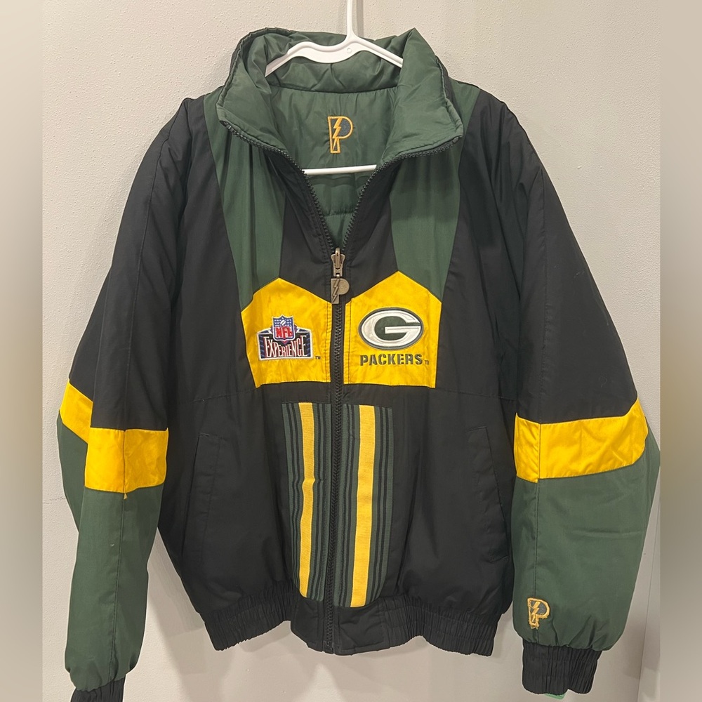 Pro player NFL Green Bay Packers reversible jacket